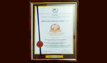 Our College awarded 'Save River Campaign Award-2021'